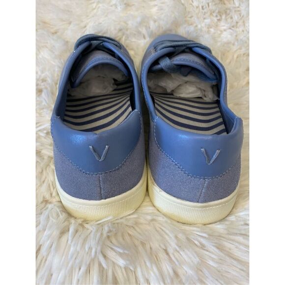 VIONIC Brinley Blue Sz 7.5 M Women Suede Casual Sneakers - Picture 4 of 6